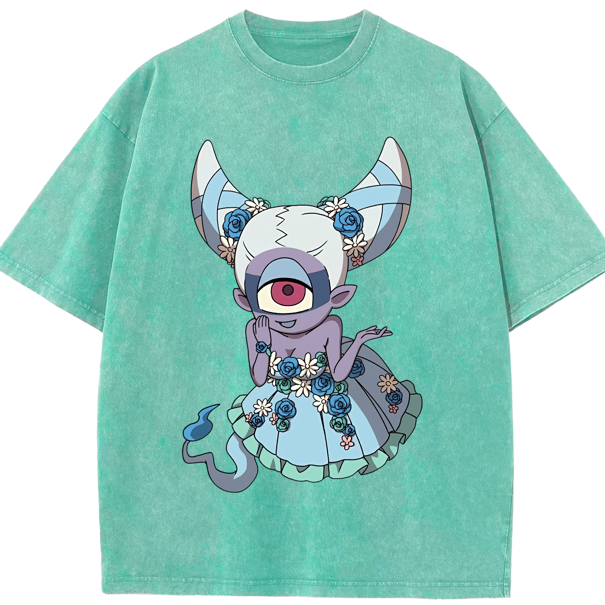 （画像用） 妖怪ウォッチ Yo-kai Watch 綿100% ヴィンテージ風 半袖Tシャツ（フロントプリント）